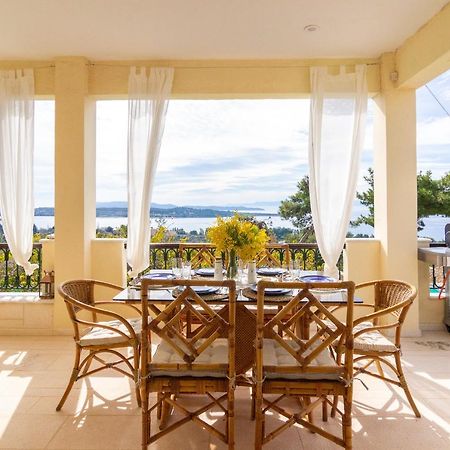 Villa House With Amazing Ocean View And Patio - Pool à Porto Heli Extérieur photo