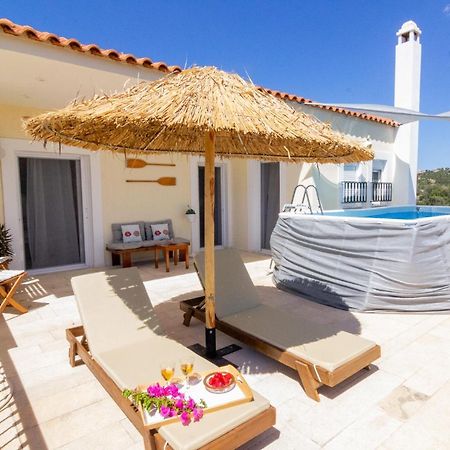 Villa House With Amazing Ocean View And Patio - Pool à Porto Heli Extérieur photo