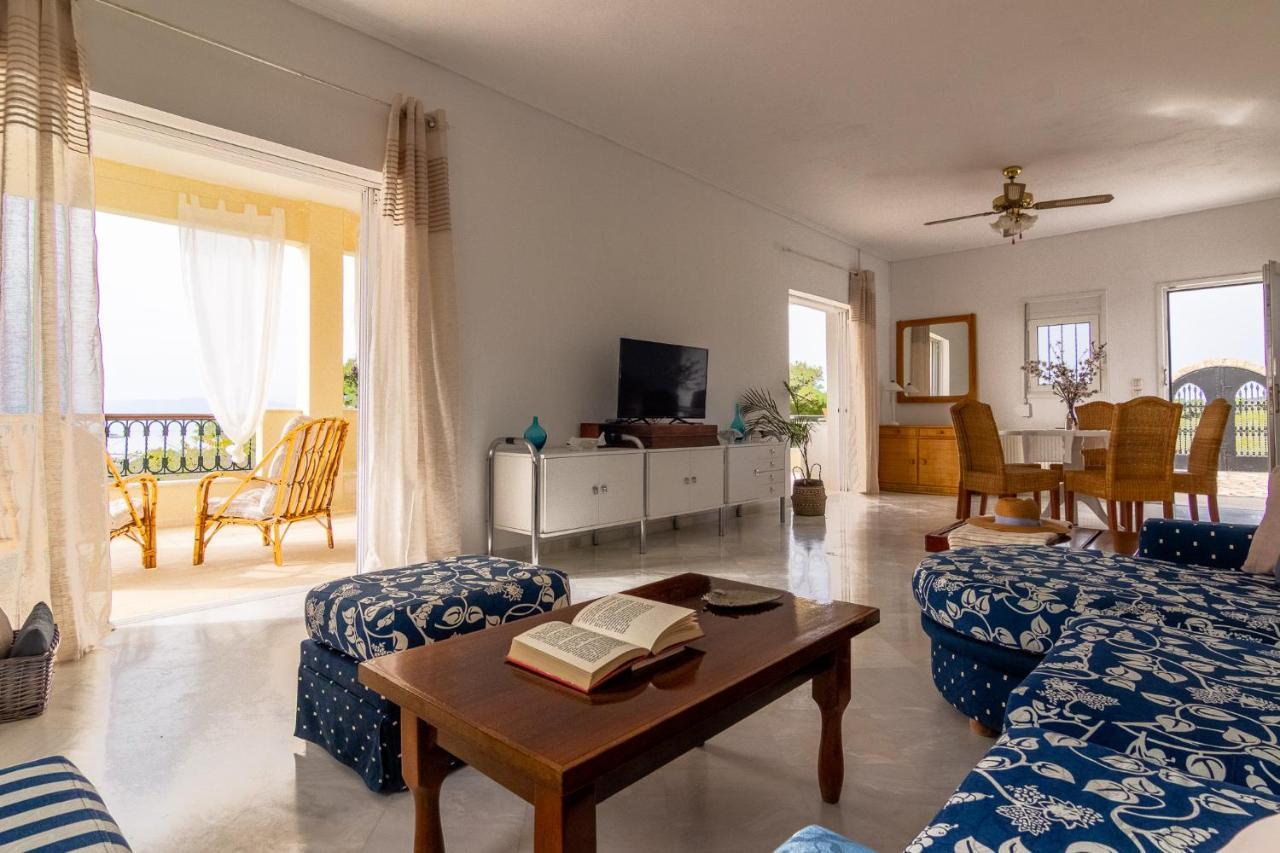 Villa House With Amazing Ocean View And Patio - Pool à Porto Heli Extérieur photo