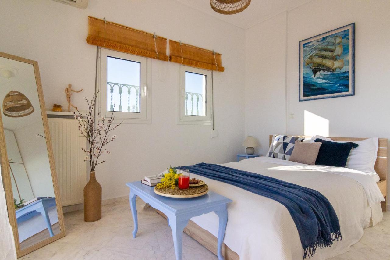 Villa House With Amazing Ocean View And Patio - Pool à Porto Heli Extérieur photo