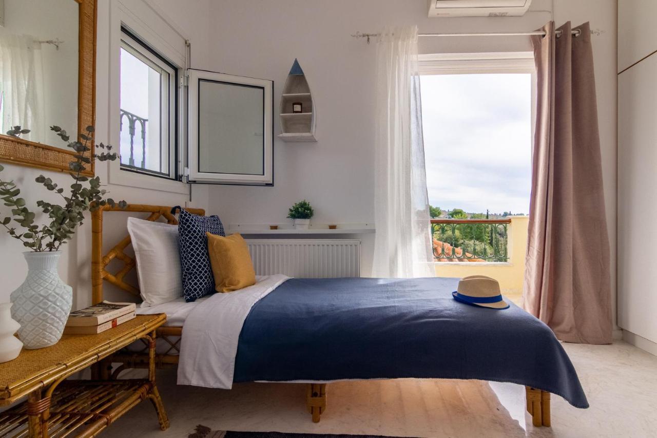 Villa House With Amazing Ocean View And Patio - Pool à Porto Heli Extérieur photo