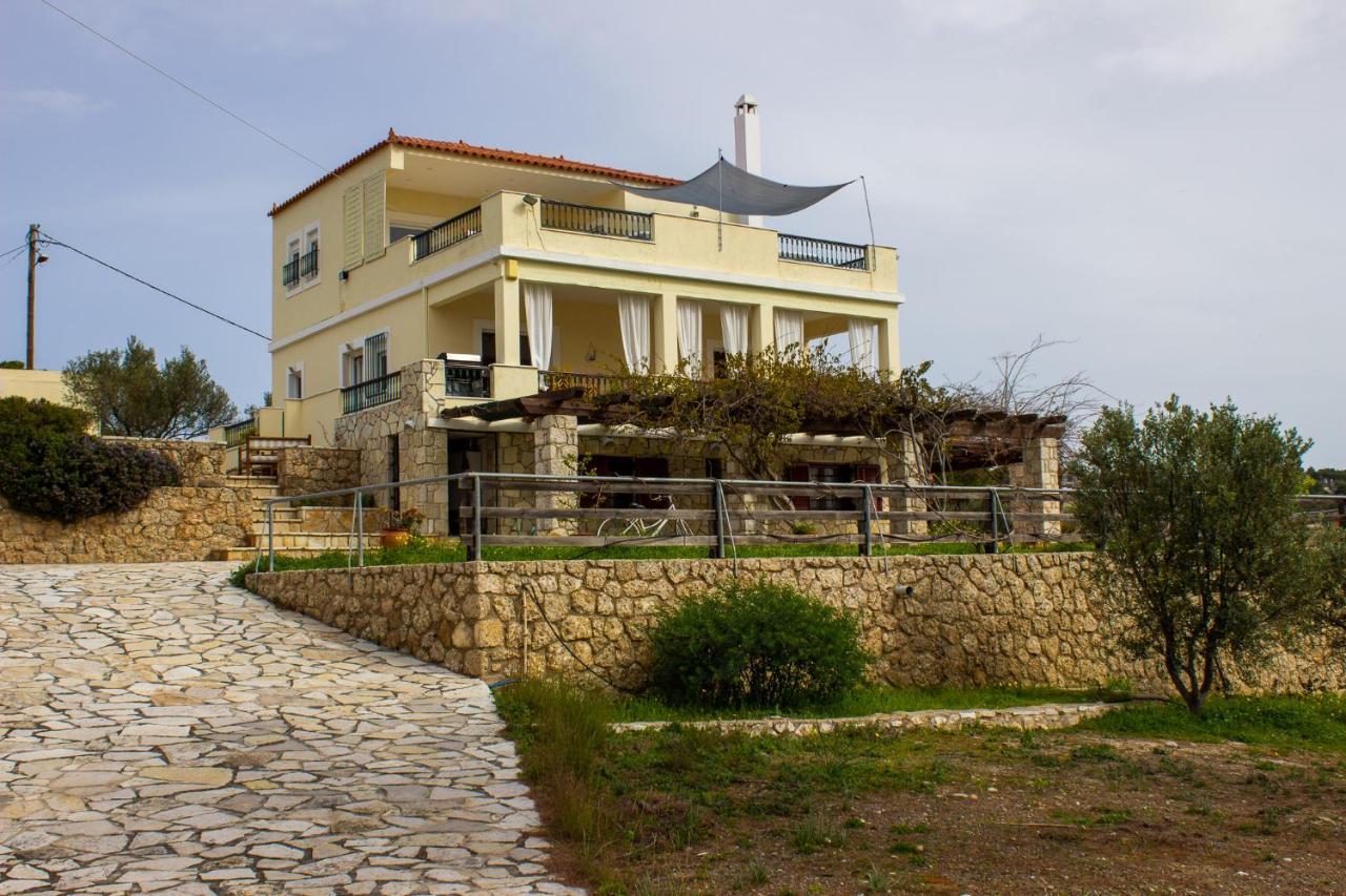 Villa House With Amazing Ocean View And Patio - Pool à Porto Heli Extérieur photo