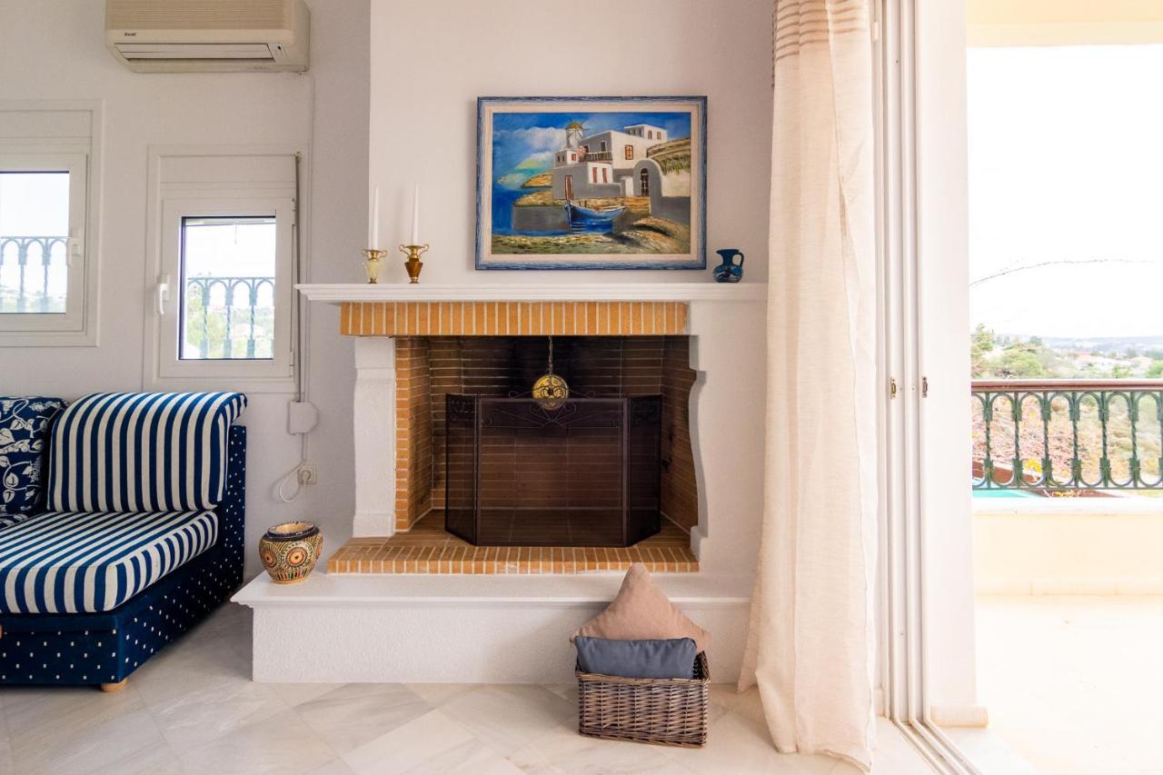 Villa House With Amazing Ocean View And Patio - Pool à Porto Heli Extérieur photo